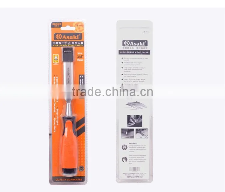 High Quality TPR carpentry chisels With plastic handle