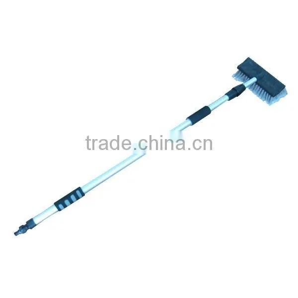 plastic aluminum long extend handle water car clean brush