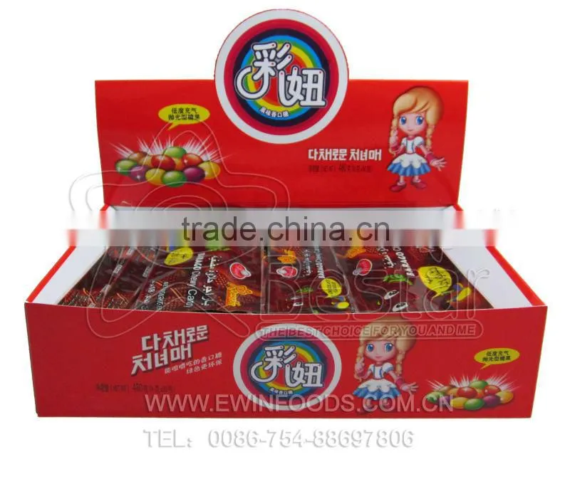 Rainbow Colourful Chocolate Bean Candy