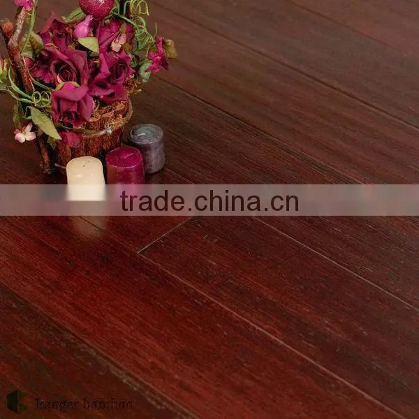 Antique black brush Strand Woven Bamboo Flooring