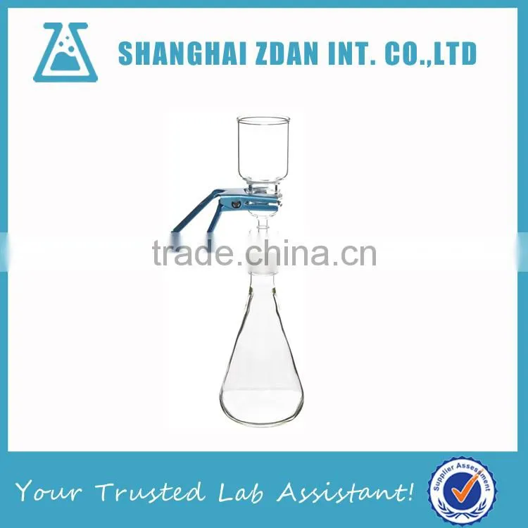 Solvent filtration apparatus laboratory glassware