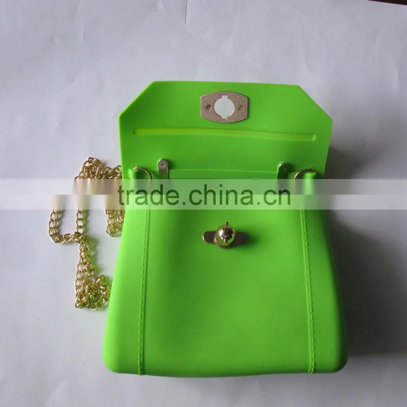 Wholesale,New Product Silicone Handles handbag FDA & SGS approved waterproof candy color silicone beach bag