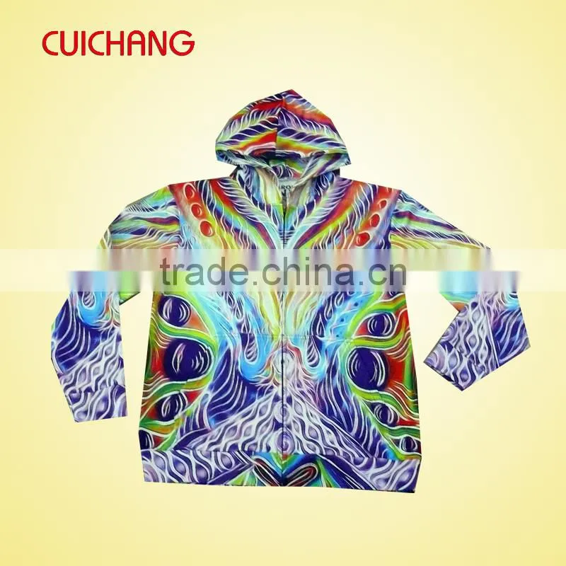 Sublimated custom pullover jacket