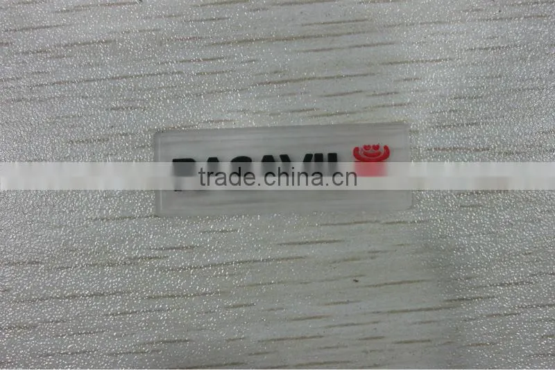 coat germent rubber label&patch