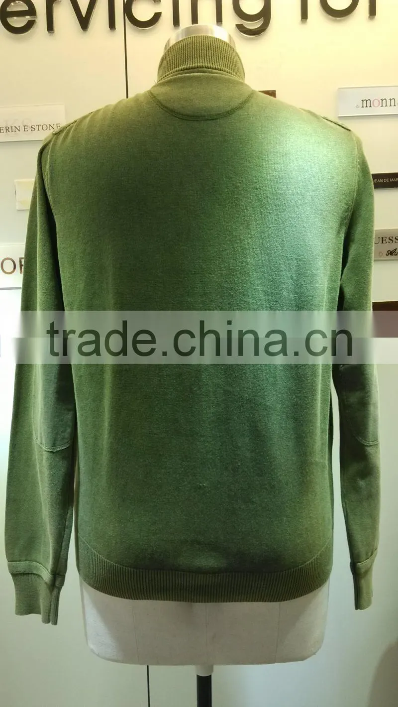 2015 new fashion men sweater long sleeve cardigan