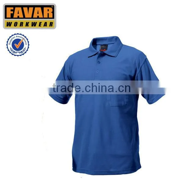 2013 OEM polo shirt cotton short sleeve polo shirt garment