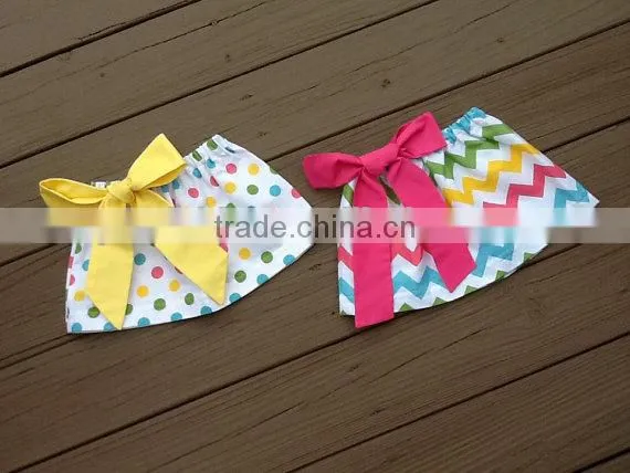 Polka dot cotton skirt children's clothing simplicity baby girl summer dress