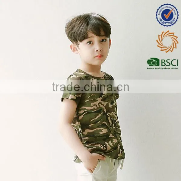 2017 Summer Camp Kid's camo t shirt
