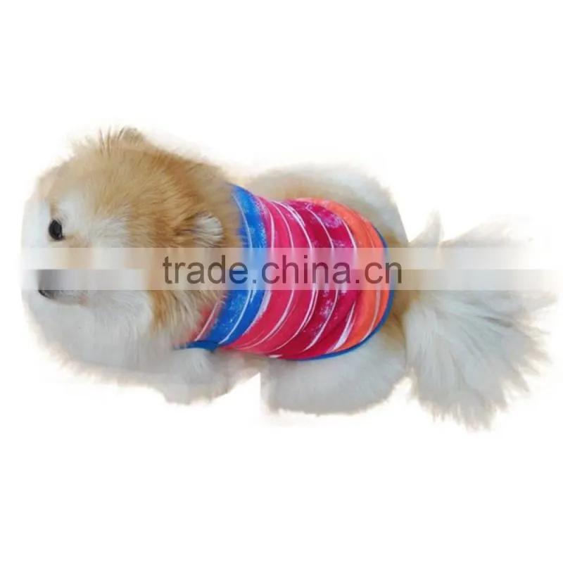 new design Pet Puppy Summer Shirt Pet Clothes T Shirt