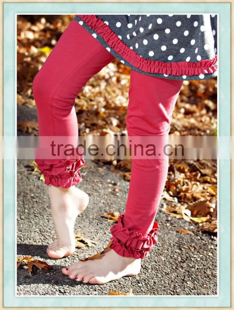 girls icing floral double ruffle leggings girls icing pants boutique ruffle pants