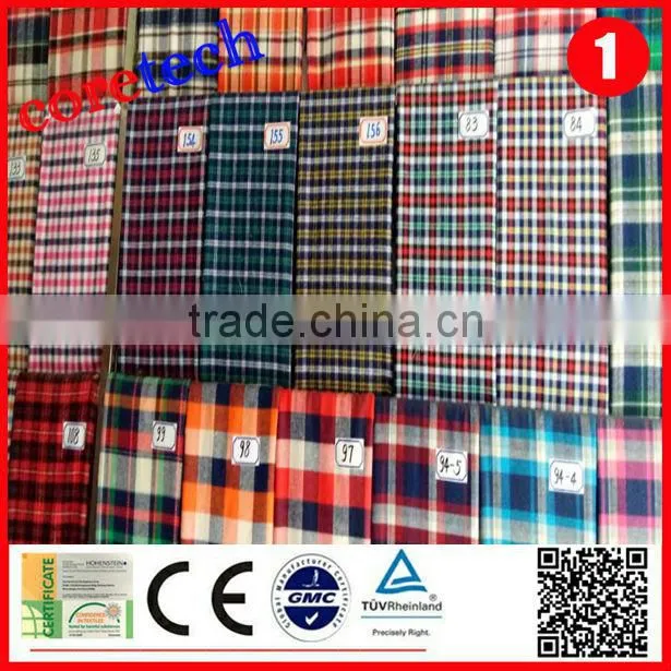 High quality wholesale check fabric school uniform factory