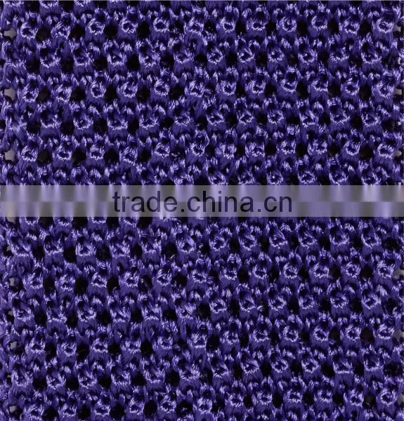 Solid Knit Silk Narrow Tie