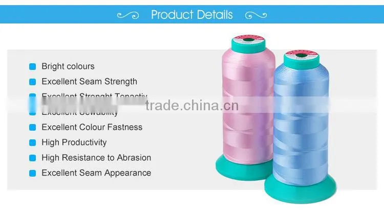 High tenacity 1000D nylon filament sewing thread for underwear