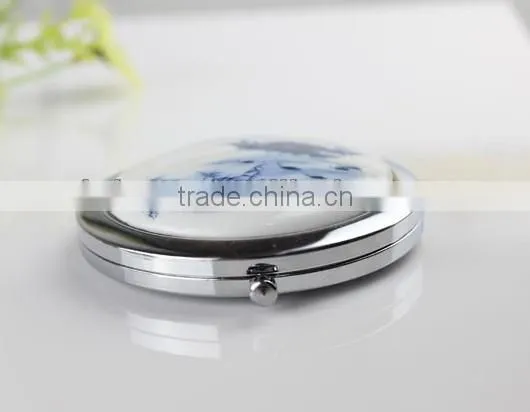Factory Supply Low-Cost Promotions Small Mirrors Souvenir Pocket Mirror,Cosmetic Mirror / Pocket Mirror / Compact Make Up Mirror