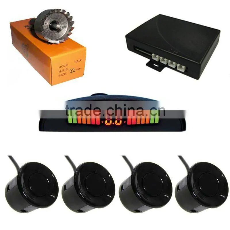 Car 4 Parking Kit Volume Switch Buzzer Alarm Rear Sensors Car Parking Sensor