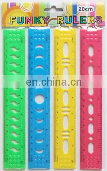 Flexible ruler set