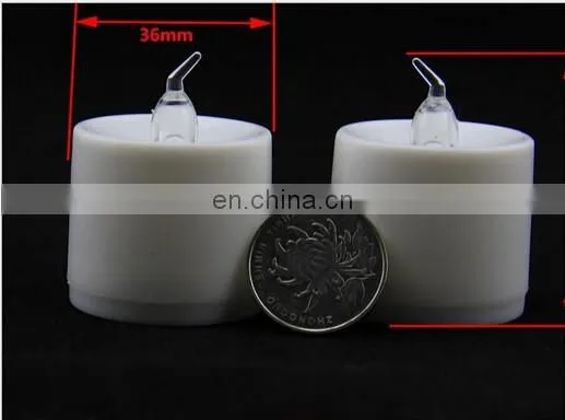 RGB colorful christmas candle christmas led lights