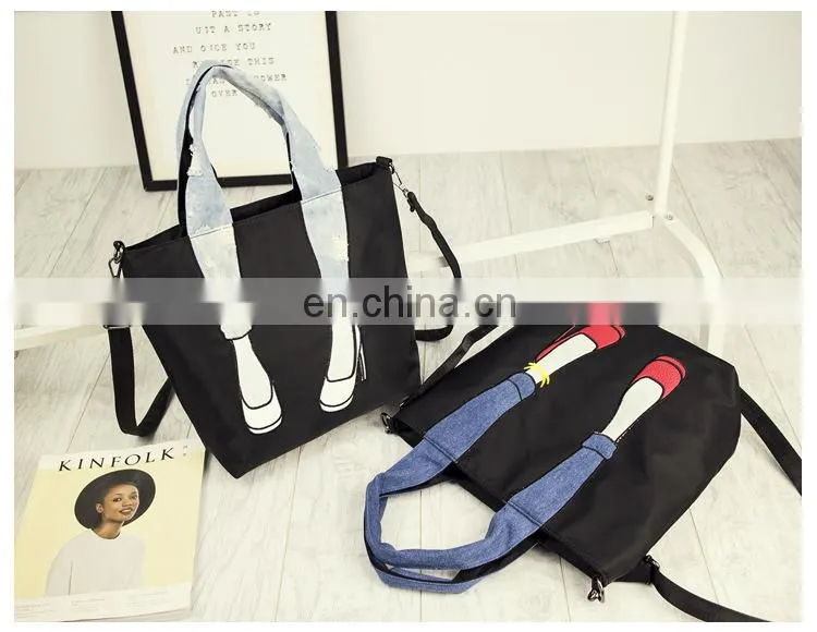 JL Bag17025 2017 Woman Bag Canvas Leisure Bag Modern Lady Bag