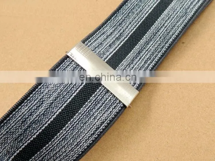 2017 yiwu wholesale custom printing suspenders striped suspenders