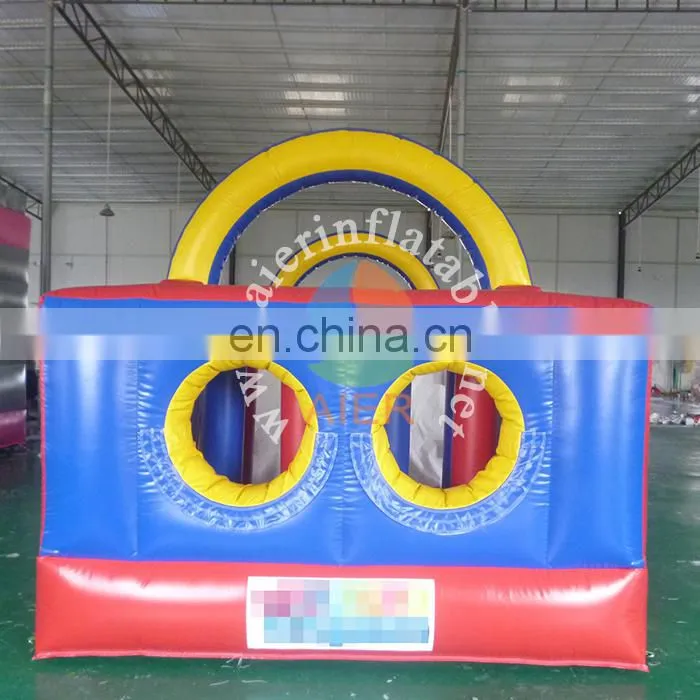 Newest factory price nice inflatable obstacle course for adult and kids