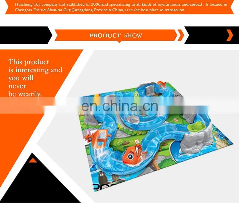 fashion popular hot product ocean track park fishing set funny toy from china