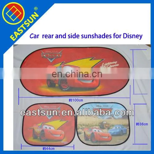 190T front windshield advertising foldable car sunshade