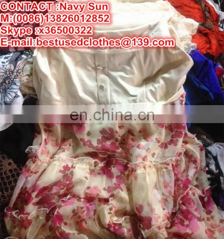 professional sorted second hand used clothes