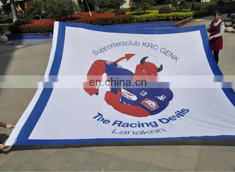 Custom soccer huge flag