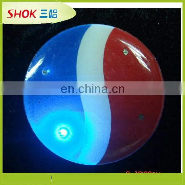 New good quality promotional design led badge for party