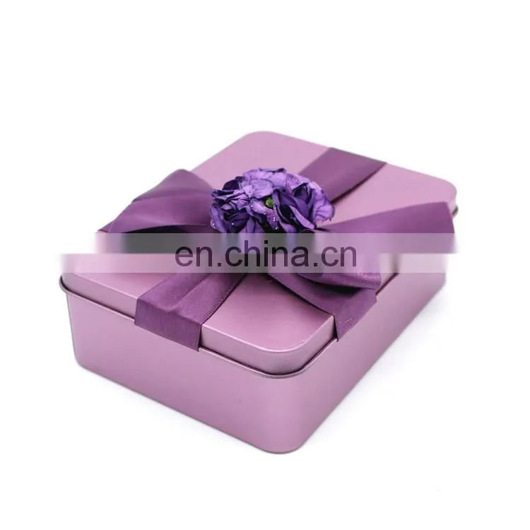 wedding favor tin box for candy/tin box for candy