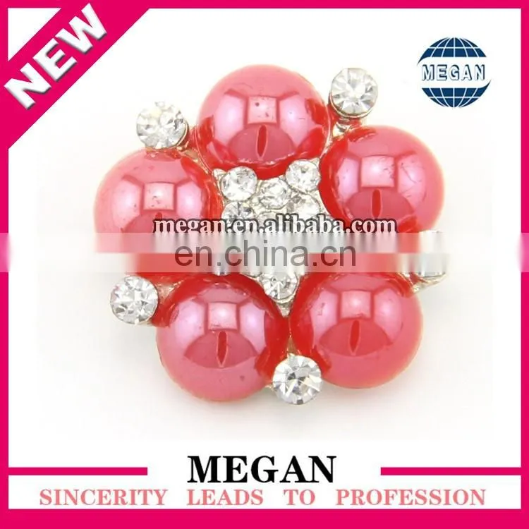 wholesale cheap zinc alloy crystal rhinestone button