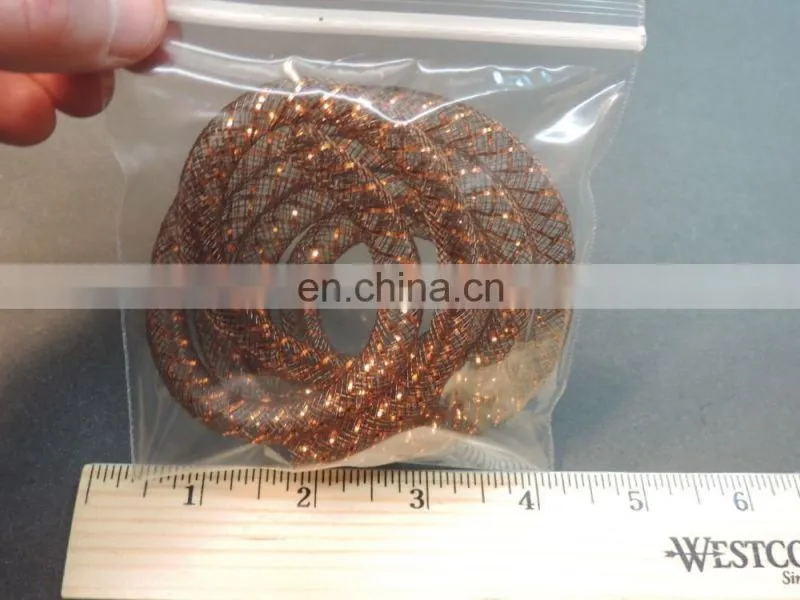 BROWN Mylar / Mesh Tubing Tube for Fly Tying