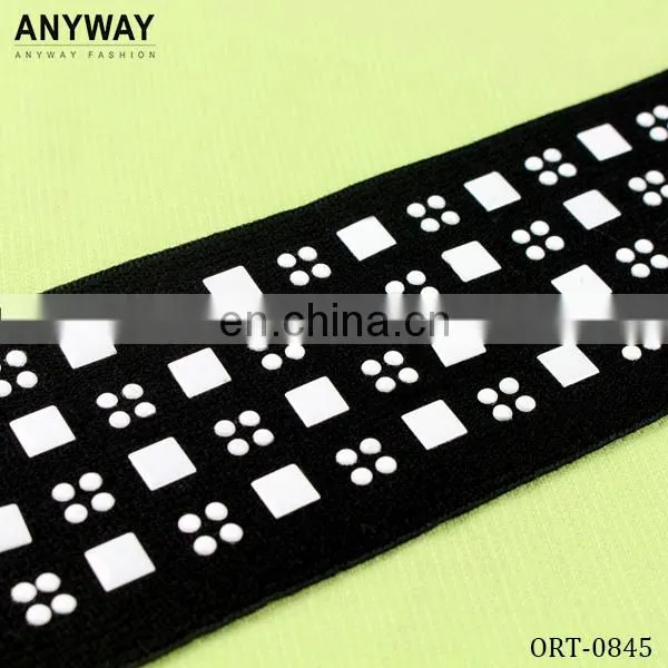 black french lace sequin tape trimming