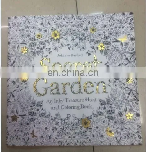 secret Garden An Inky Treasure Hunt and Coloring Book