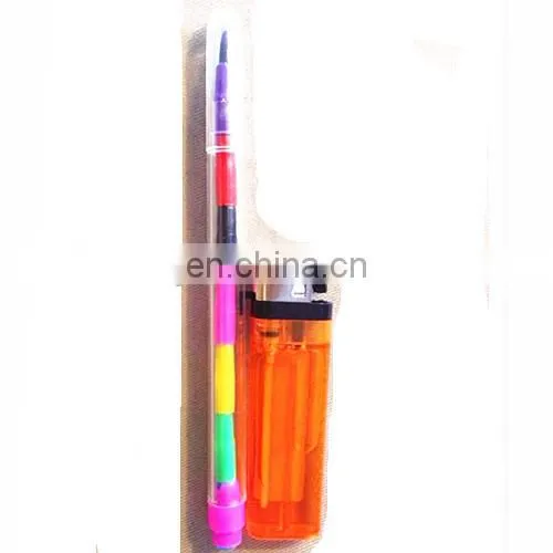 novelty stacked crayons 7 colors