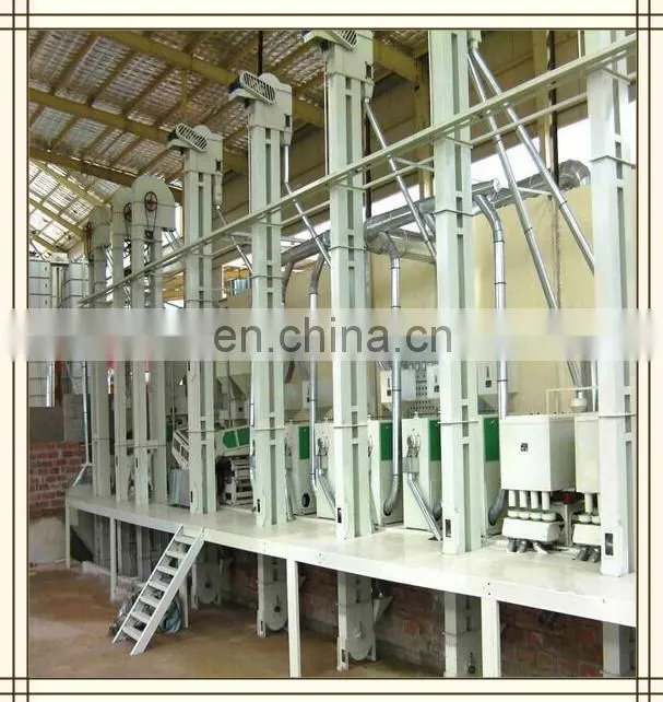 large rice mill plant, rice flour milling machine with turnkey project