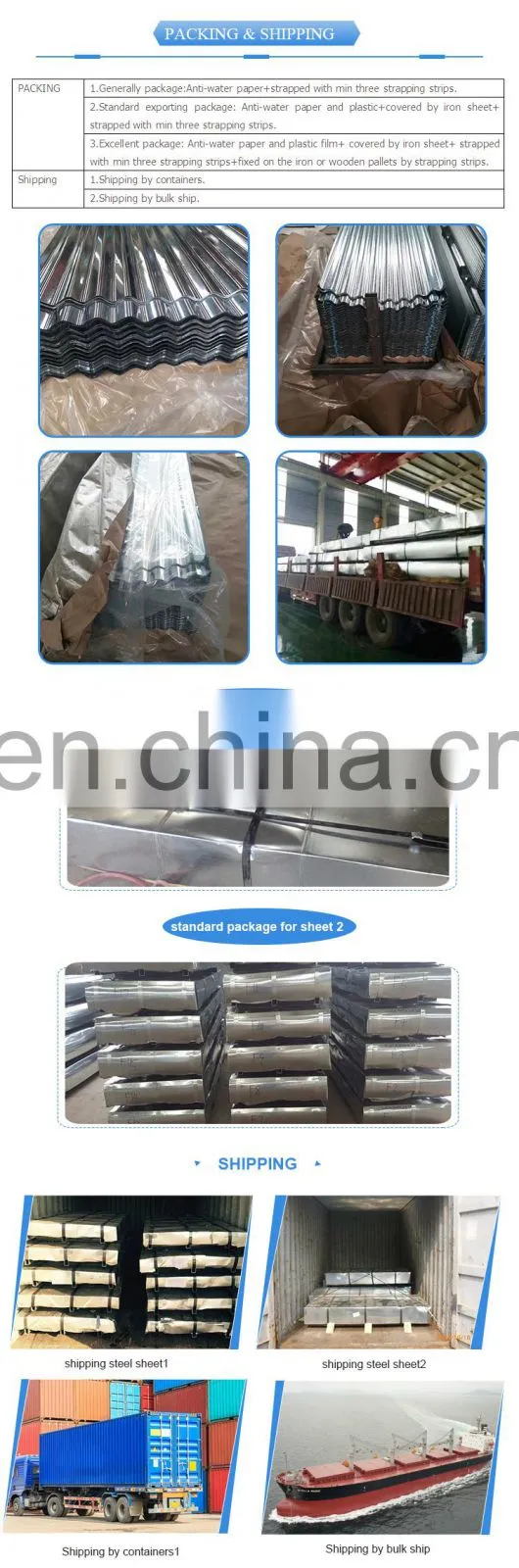 Trade Assurance DX51D SGCC Cold Rolled Technique and corrugated Galvanized wave sheet
