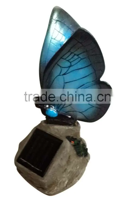 HOT solar power rechargable butterfly garden LED lights