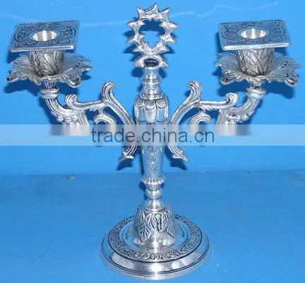 3 Lite Candlestick Candelabra For Home Decor