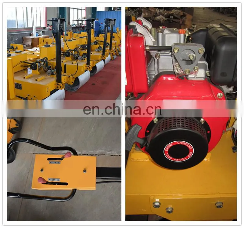 tandem vibratory road compactor roller with ISO certification