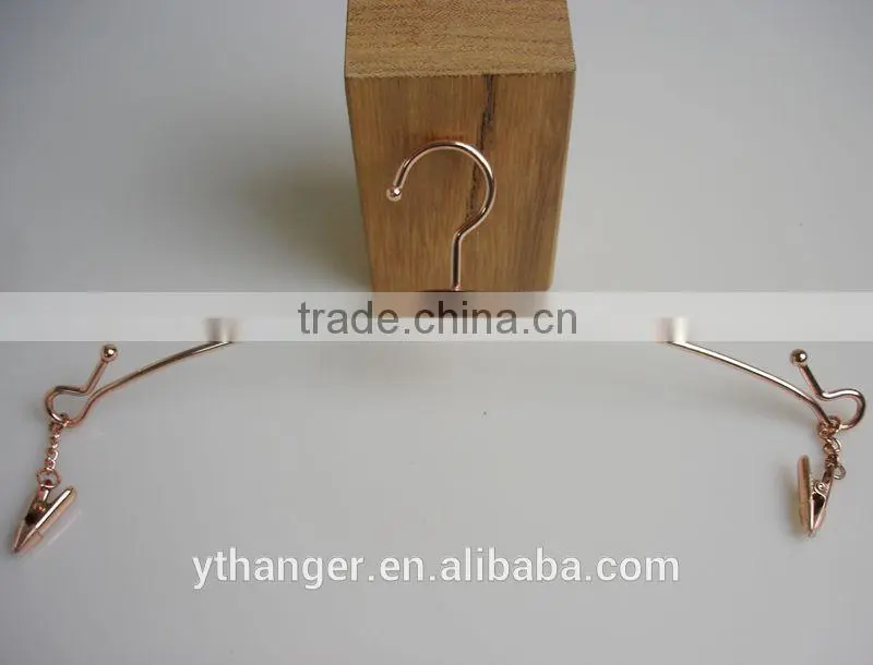fashion lingerie hanger metal lingerie hanger