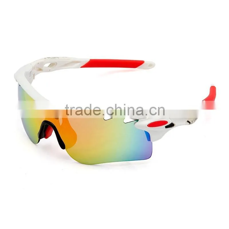 Factory Wholesale OEM UV400 Polarized Outdoor Sport Sun Glass Riding Cycling Glasses