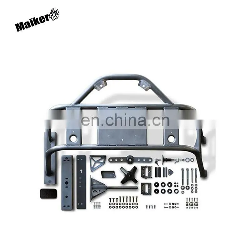 Offroad Auto parts spare tire rack for jeep wrangler jk 07+ automobile tire carrier for Jeep wrangler bumper guard