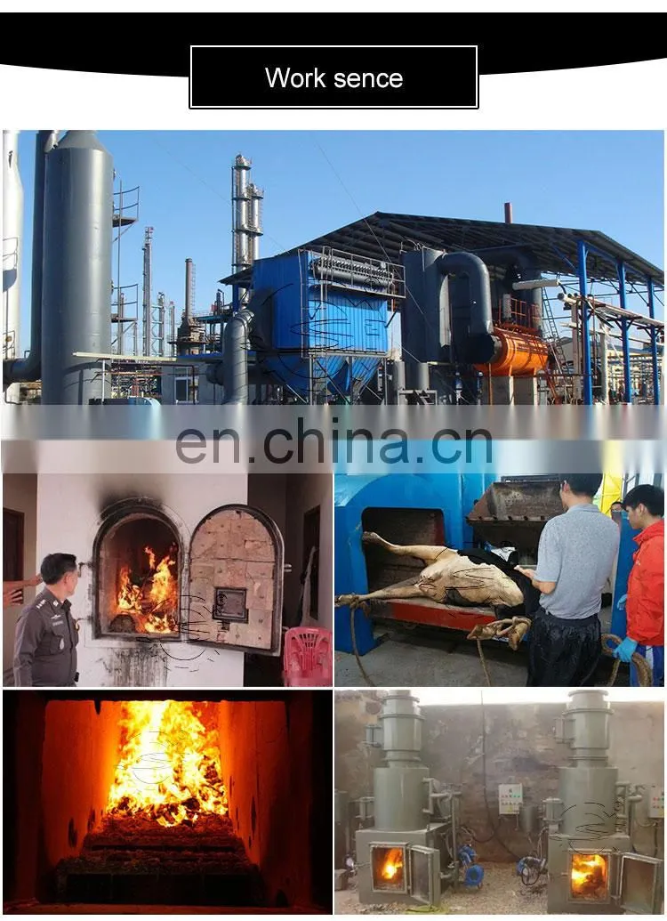 Shuliy industrial food waste gas residential incinerator mobile incinerator waste