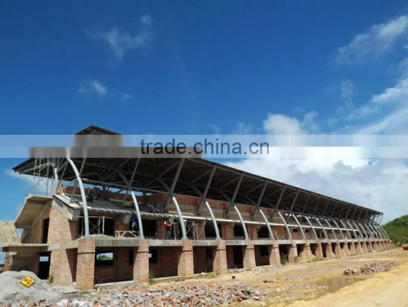 Steel Construction Project For canopy in malaysia