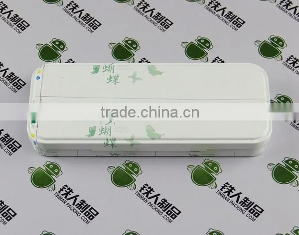 Metal tin pencil box