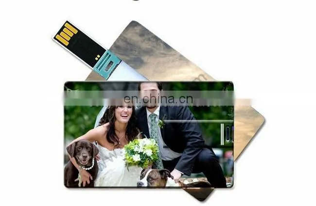 Credit Card Shaped Flash USB Drive