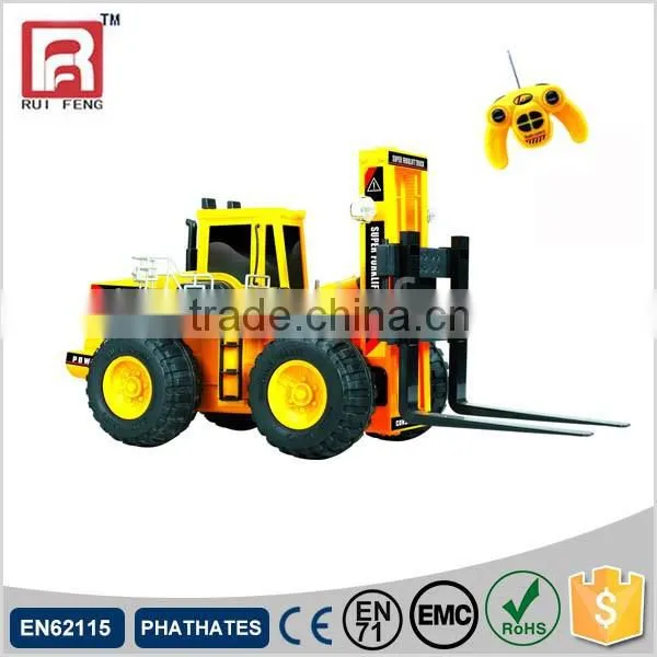 Radio control 8ch plastic toy forklift truck