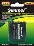 super power 4.5V 3R12 battery (sunmol brand)