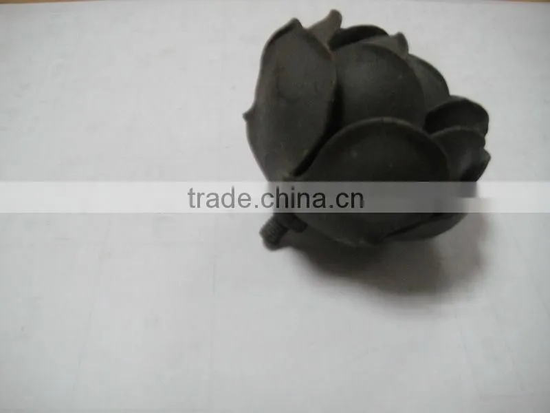 WH6338 Bloomy Rose artistic stamping iron interior decorations
